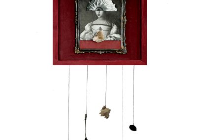 Kyra Clegg, Assemblages, 3D Collage, Beachcomber